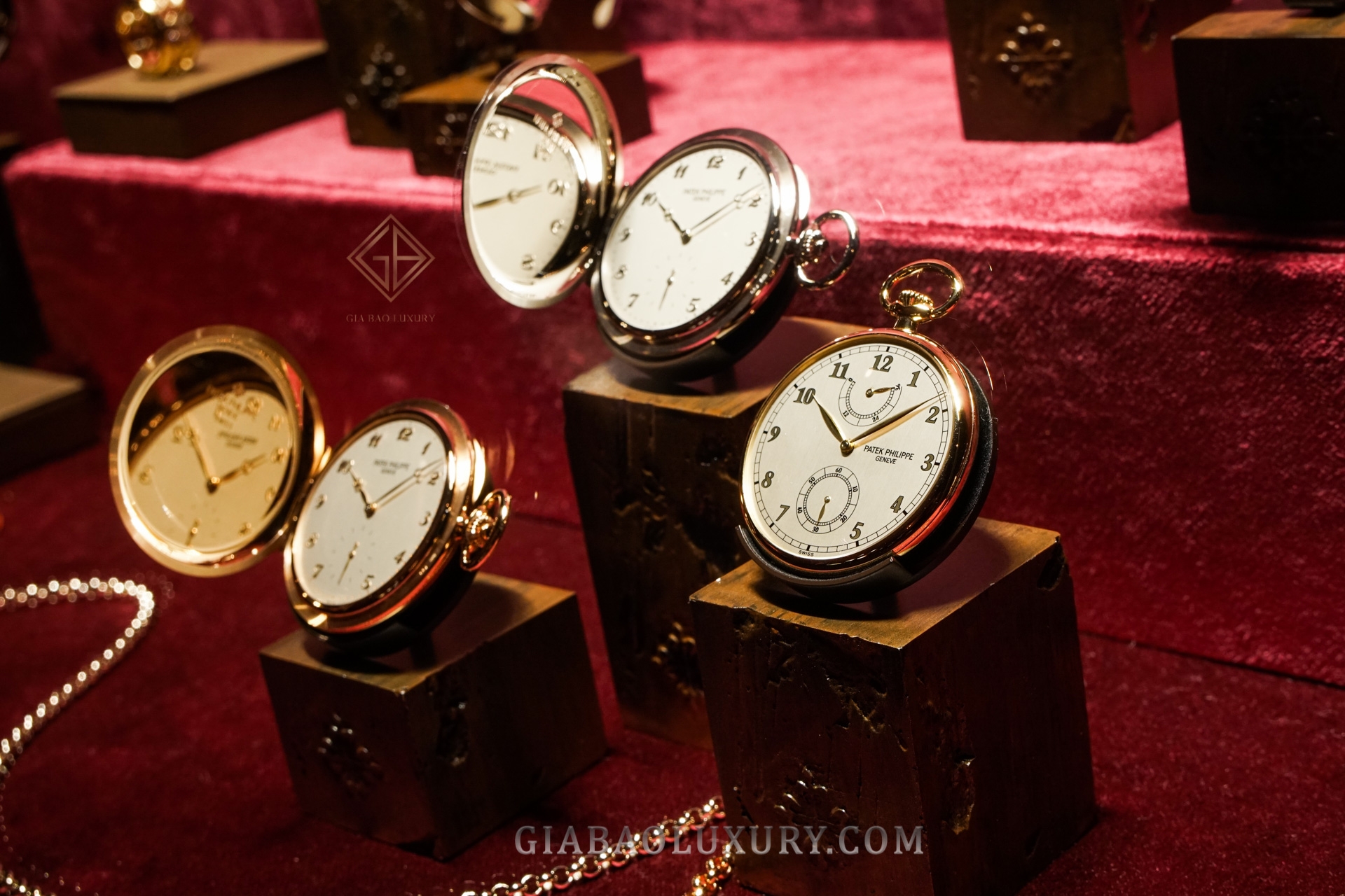 Đồng hồ bỏ túi của Patek Philippe tại triển lãm Patek Philippe Watch Art Grand Exhibition Singapore 2019